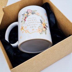 Puodelis „Jaukių Kalėdų“