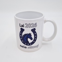 Puodelis „Lai 2026 neša sėkmę“