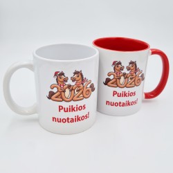 Puodelis „Puikios nuotaikos“