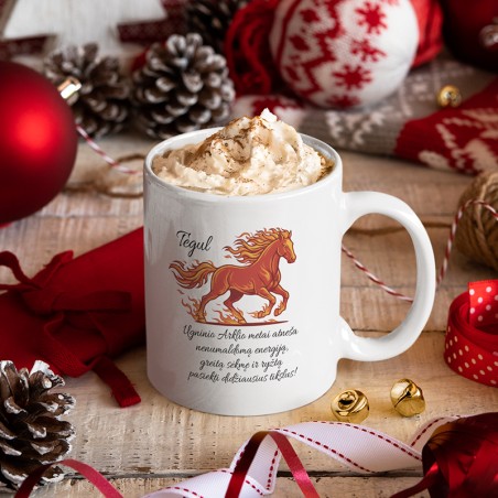 Puodelis „Ugninio arklio metai“
