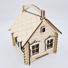 Medinė dėžutė „Nuspalvink namelį“