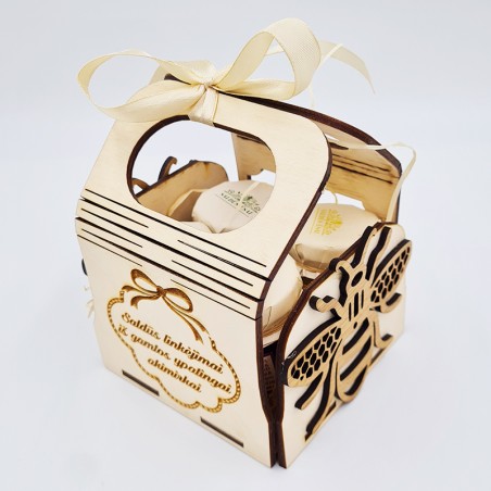 4 skonių medaus skanėstų rinkinys