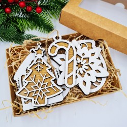 Eglutės žaisliukų rinkinys