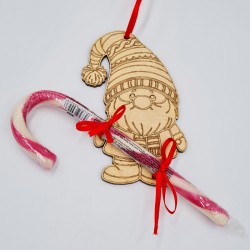 Nuspalvink eglutės žaisliuką nykštuką