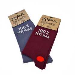 Kojinės „100% mylimas“
