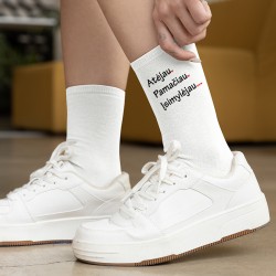 Kojinės „Atėjau, pamačiau...“