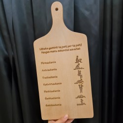 Pjaustymo lentelė „Savaitės meniu“