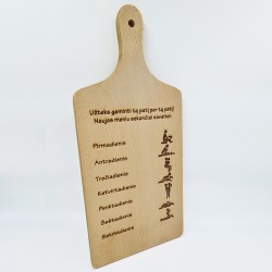 Pjaustymo lentelė „Savaitės meniu“