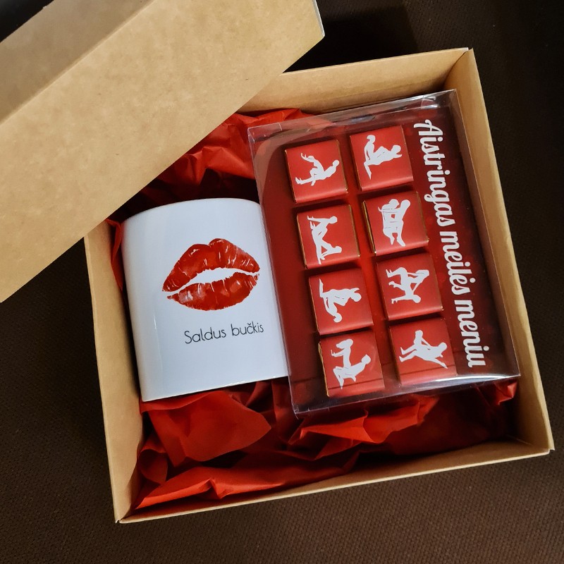 Dovanų rinkinys „Saldus bučkis“