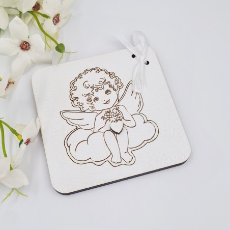 Medinis kvietimas angeliukas „Mano nuojauta kužda“