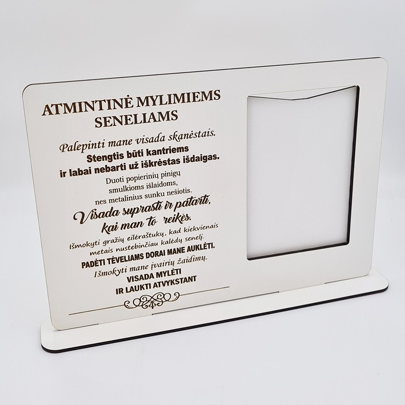 Rėmelis „Atmintinė seneliams“