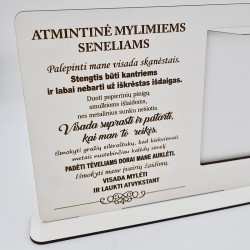 Rėmelis „Atmintinė seneliams“