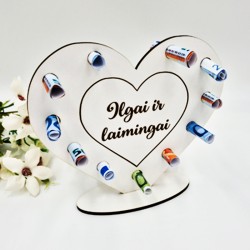 Pastatoma širdelė pinigams dovanoti „Ilgai ir laimingai“
