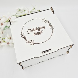 Palinkėjimų dėžutė „Širdelės“