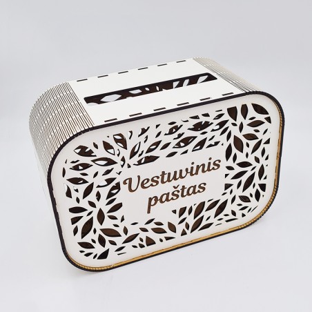 Vokų dėžutė „Vestuvinis paštas“