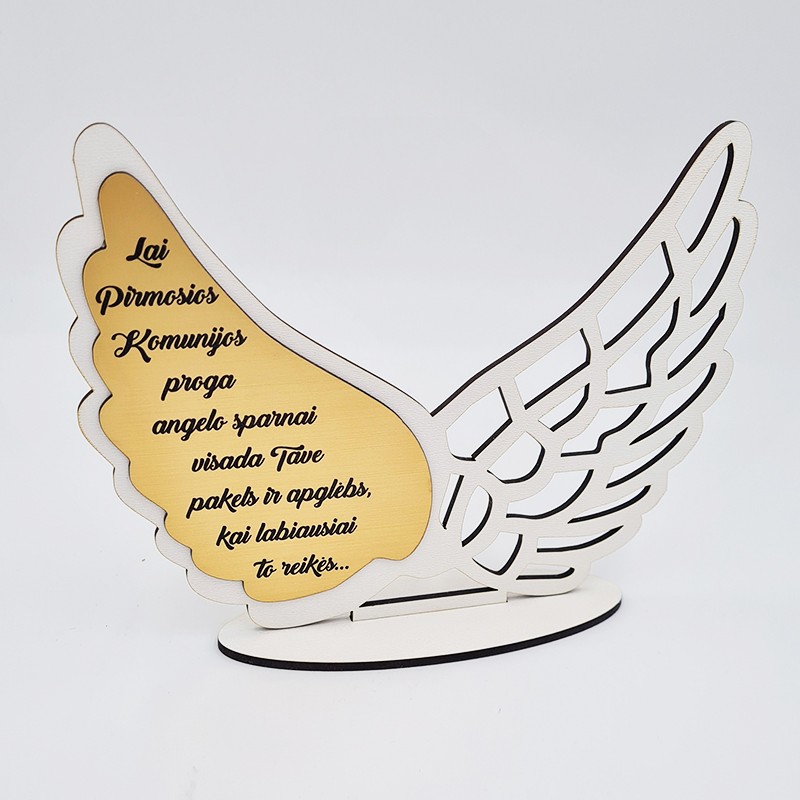 Pastatomas sveikinimas „Sparnai“