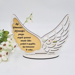 Pastatomas sveikinimas „Sparnai“