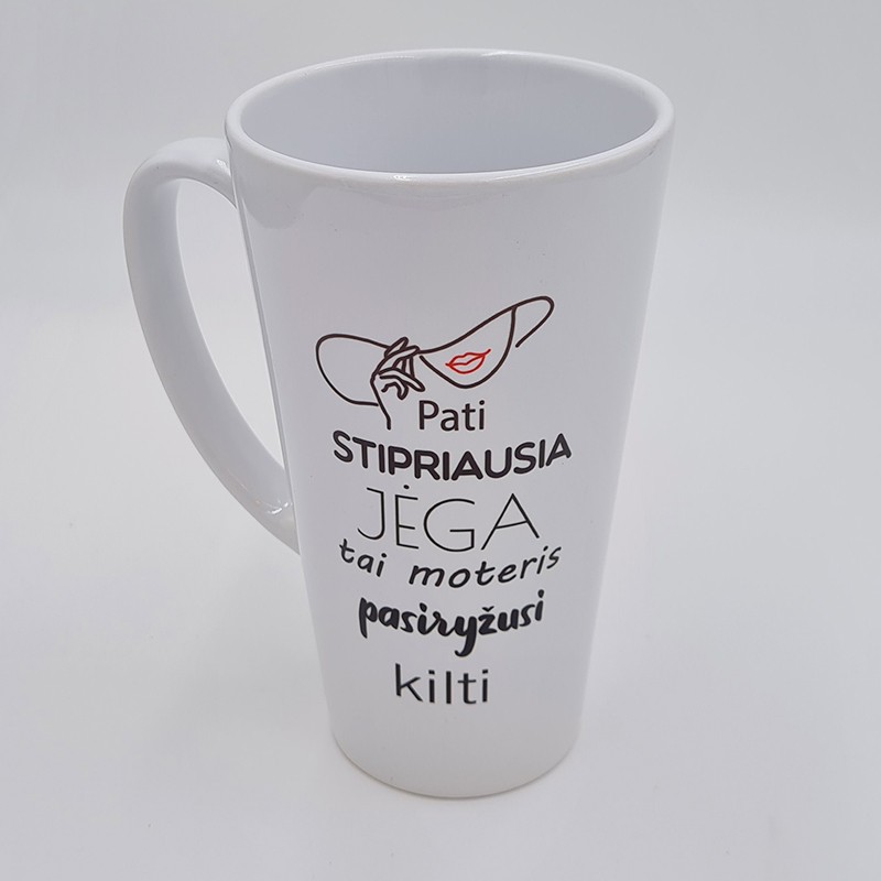 Latte puodelis „Stipriausia jėga“