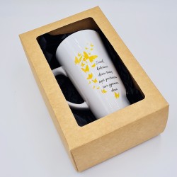 Latte puodelis „Suteik kiekvienai dienai šansą“