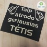 Marškinėliai: Taip atrodo geriausias tėtis IS146