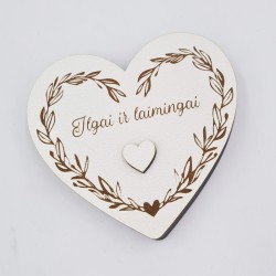 Žiedų dėžutė „Ilgai ir laimingai“