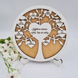 Pastatoma padėka „Mylima mama, Ačiū, tau už viską“