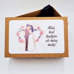 Dovanų rinkinys „Ačiū, kad liudijot už mūsų meilę“