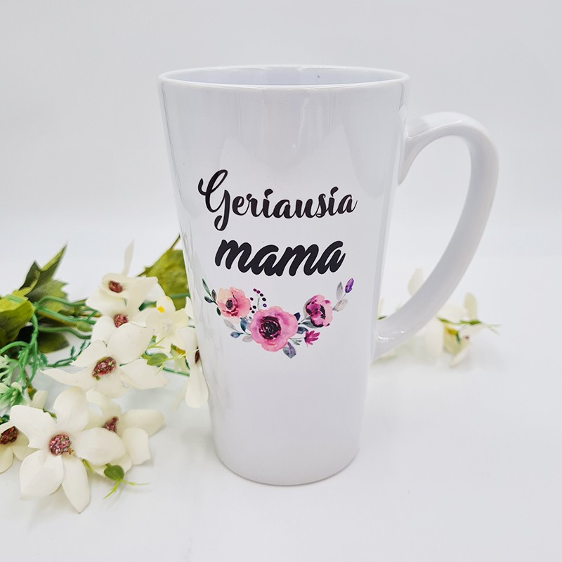 Puodelis: „Geriausia mama“