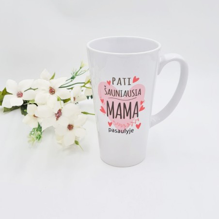 Puodelis: „Pati šauniausia mama“