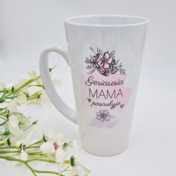 Puodelis: „Geriausia mama pasaulyje“