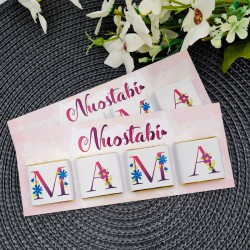 Atvirutė su šokoladukais „Nuostabi mama“