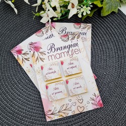 Atvirukas su šokoladukais „Brangiai mamytei“