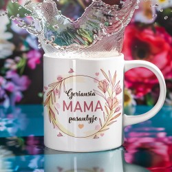 Puodelis: „Geriausia Mama pasaulyje“