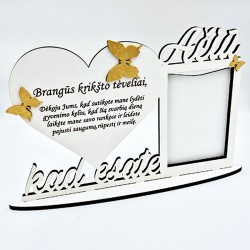 Rėmelis „Brangūs krikšto tėveliai“