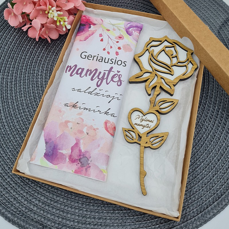 Dovanų rinkinys „Geriausiai mamai“