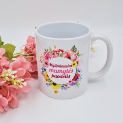 Puodelis: „Mylimiausios mamytės puodelis“