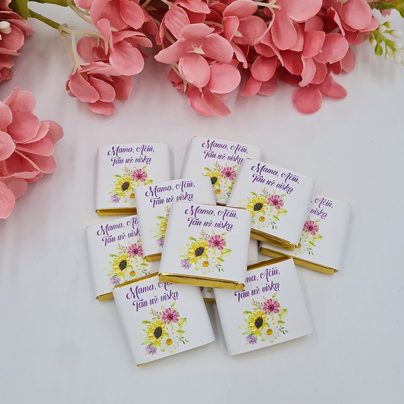 Šokoladukas „Mama, Ačiū, Tau už viską“