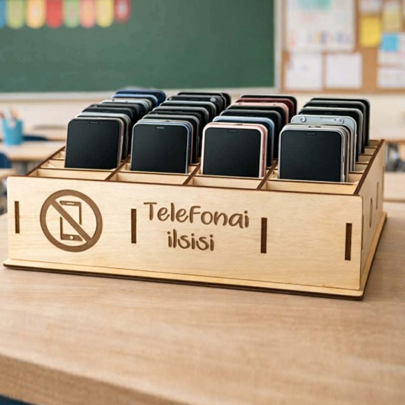 Telefonų dėžutė „Telefonai ilsisi“
