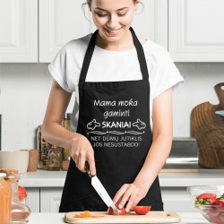 Prijuostė „Mama moka gaminti“