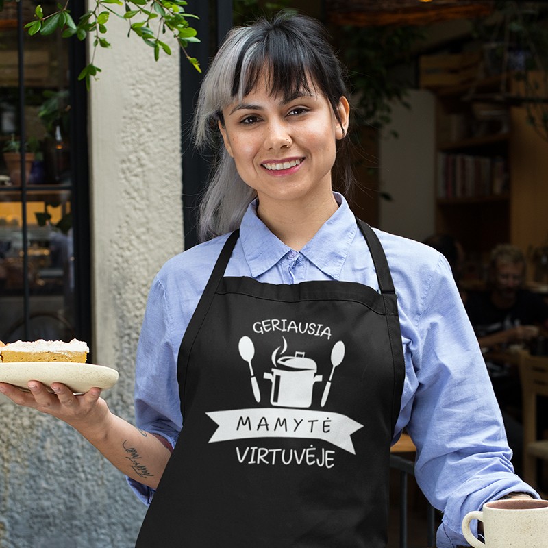 Prijuostė „Geriausia mamytė virtuvėje“