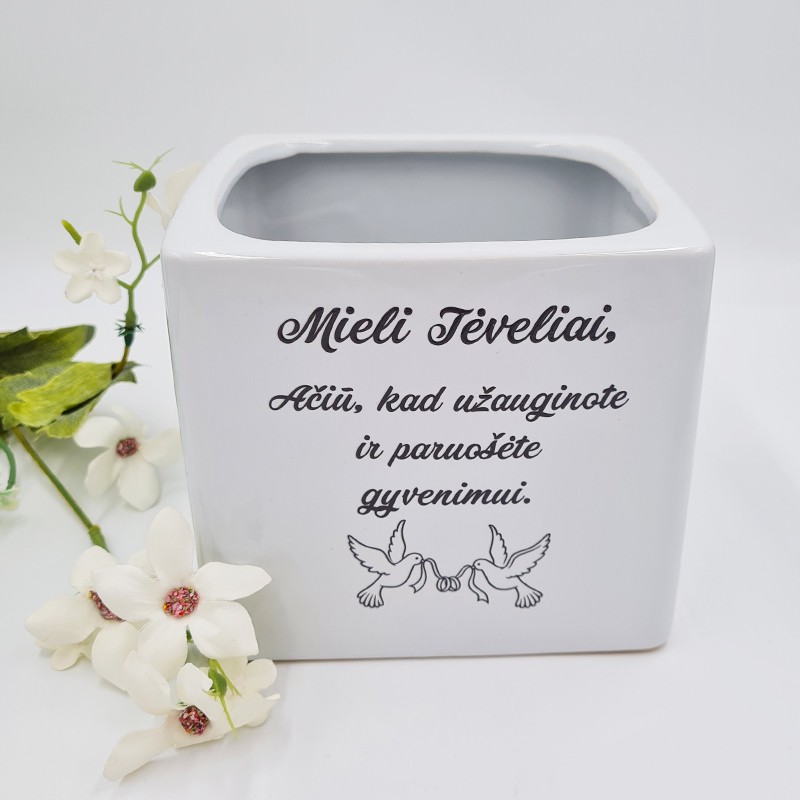 Vazonas „Mieli tėveliai“