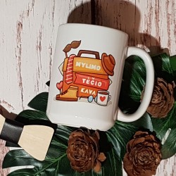 Puodelis „Mylimo tėčio kava“
