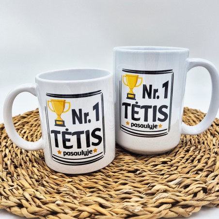 Puodelis „Nr.1 Tėtis pasaulyje“