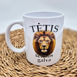 Puodelis „Tėtis šeimos galva“