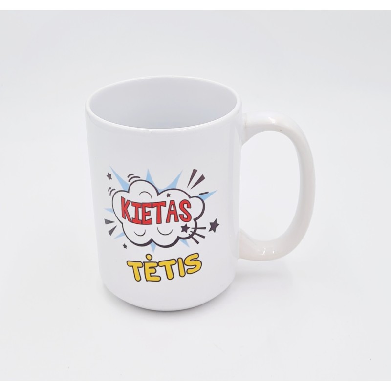 Puodelis „Kietas tėtis“