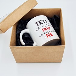 Puodelis „Tėti ačiū, tau už visus taip“