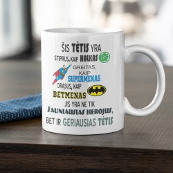 Puodelis „Šis tėtis yra“