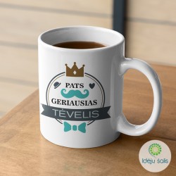 Puodelis „Pats geriausias tėvelis“