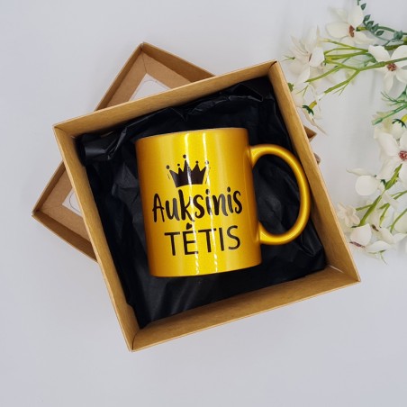 Puodelis: „Auksinis Tėtis“