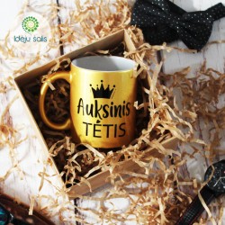 Puodelis: „Auksinis Tėtis“